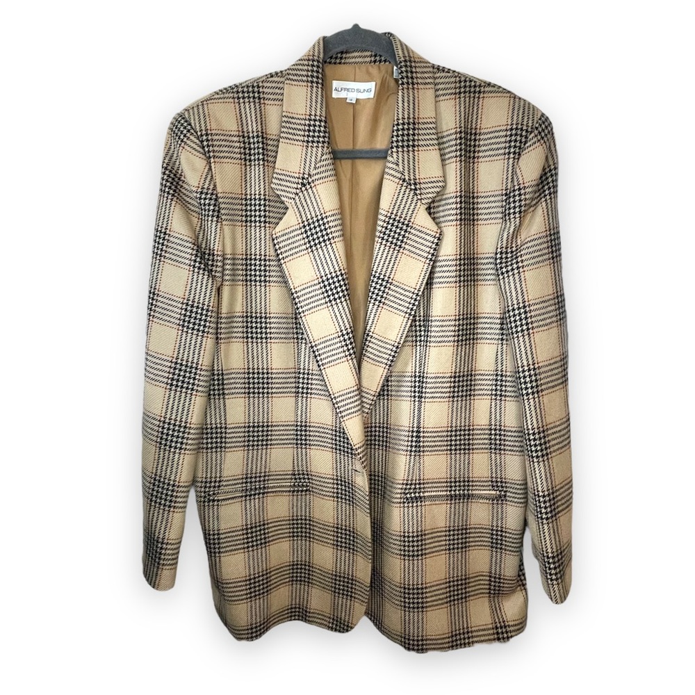 Womens vintage blazer Grandpa core one button Fall Jacket size 12